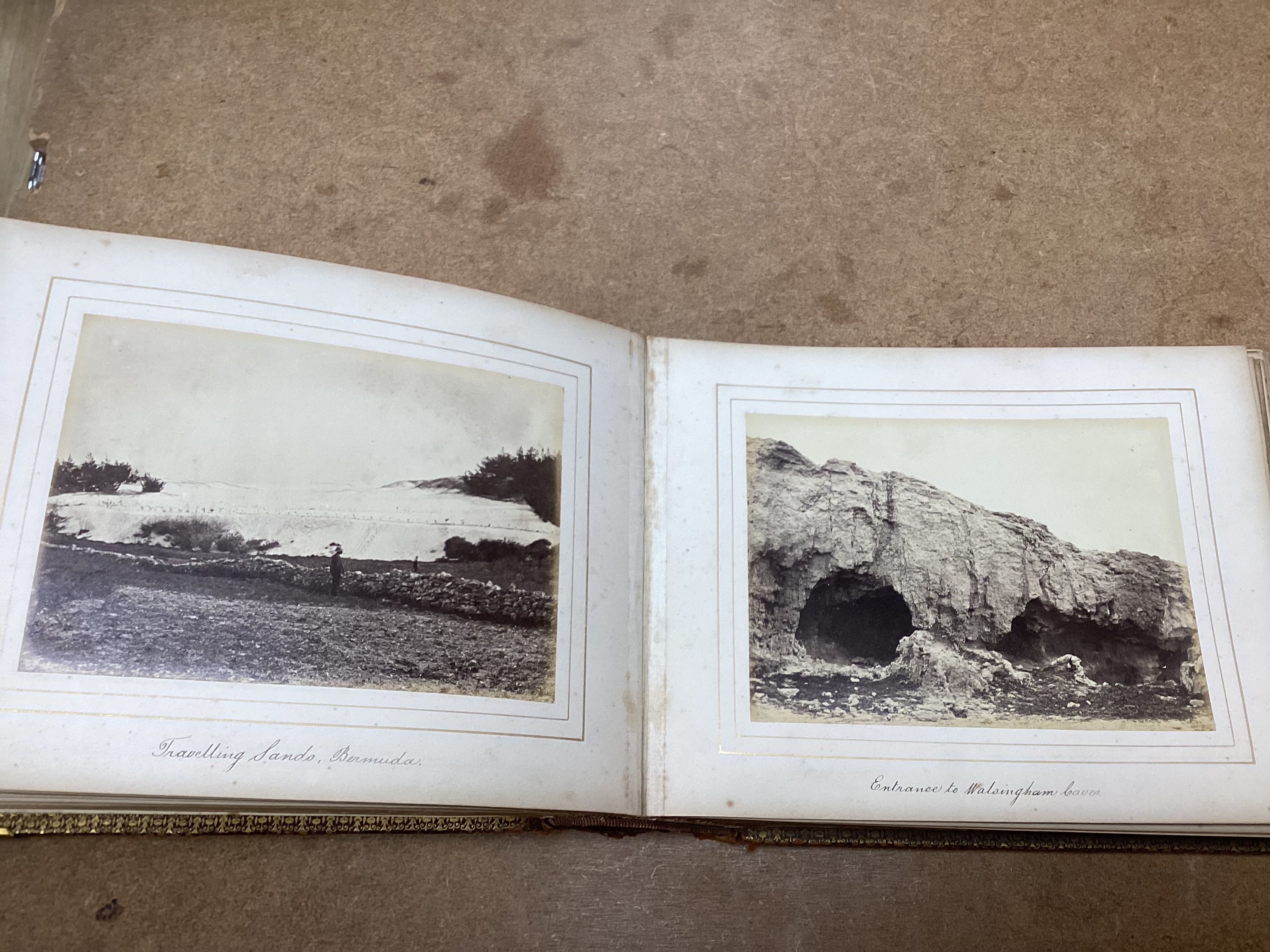 An album of photographs and ephemera relating the 1872-76 Royal Society Scientific Voyage, circa 1876, Provenance: Sotheby’s Groombridge Place sale, 15th and 16th September, 1992